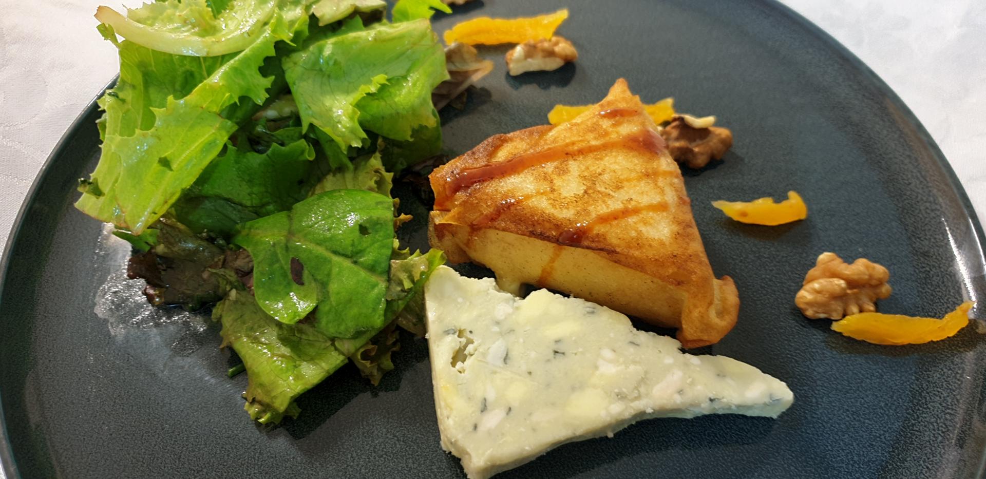 Brick de Camembert et Terrine de Roquefort